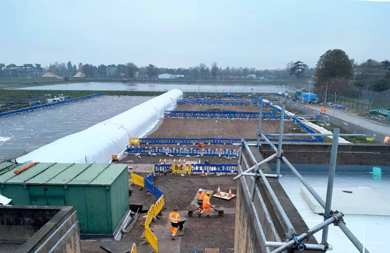 Reservoir Relining – Hampton Water Treatment Works